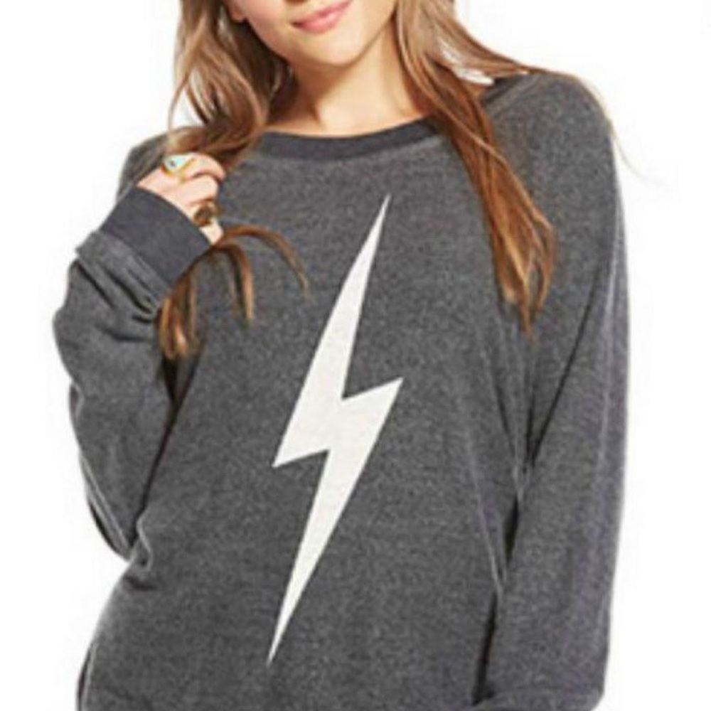 NWT Chaser Brand Lightening Sweatshirt